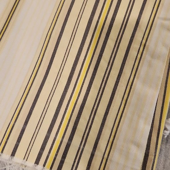 Free People yellow striped, frayed hem kick boot jeans size 27! - Picture 2 of 12